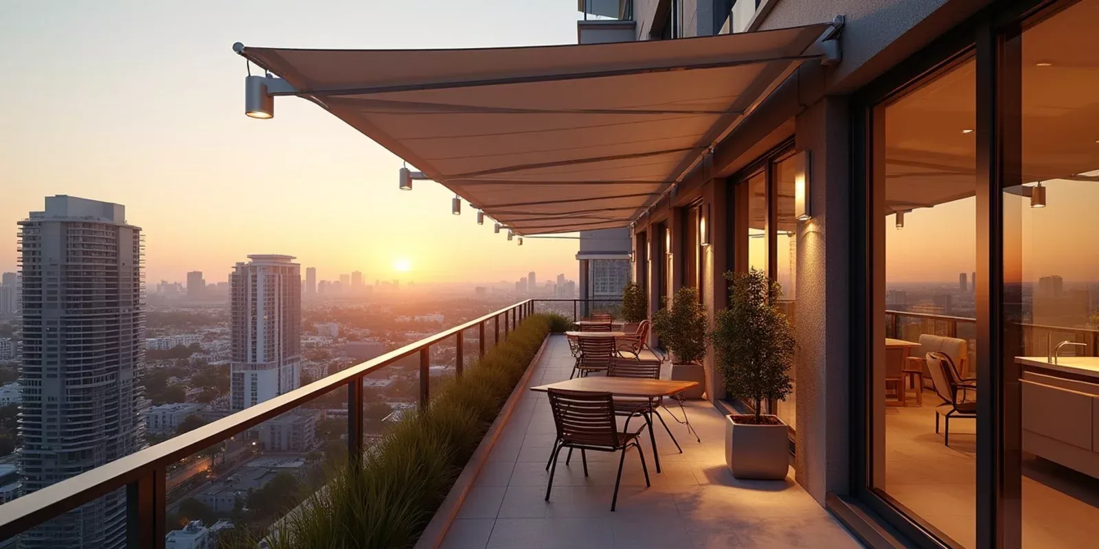 Transform Your Balcony with Retractable Sunshades