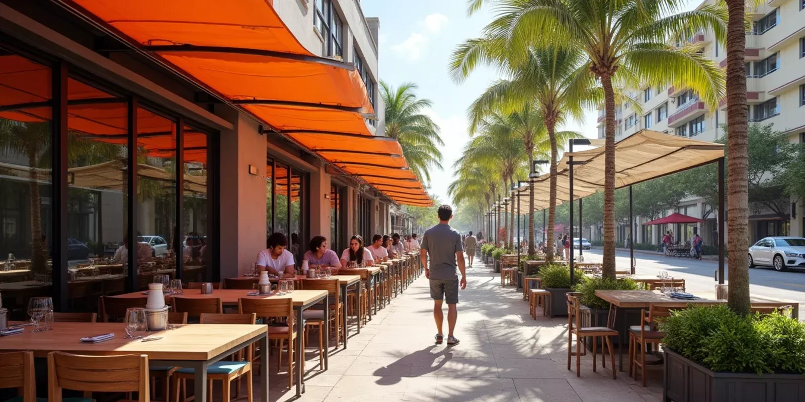 Maximizing Outdoor Dining Capacity with Fixed Canopies in Wynwood